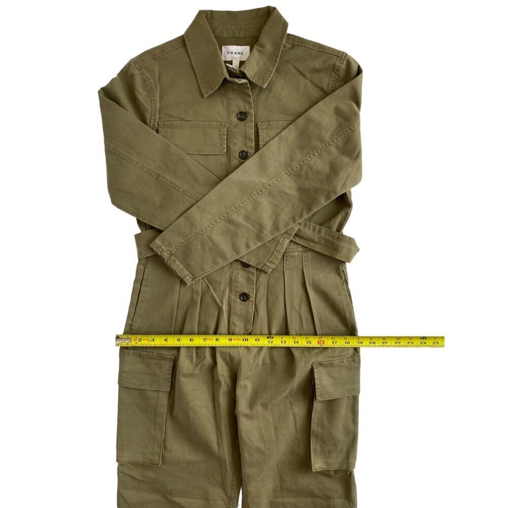 Frame Denim Safari Boiler Jumpsuit - Picture 11 of 14